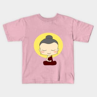 Cute Little Buddha Kids T-Shirt